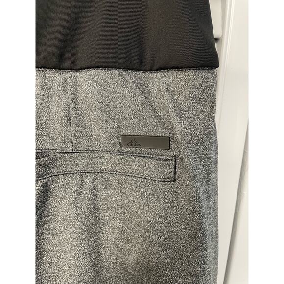 Adidas gray black pull on stretch athletic golf skort pockets womens size medium - Picture 4 of 6
